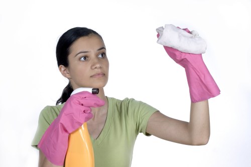 Deep cleaning service for kitchen and bathroom areas