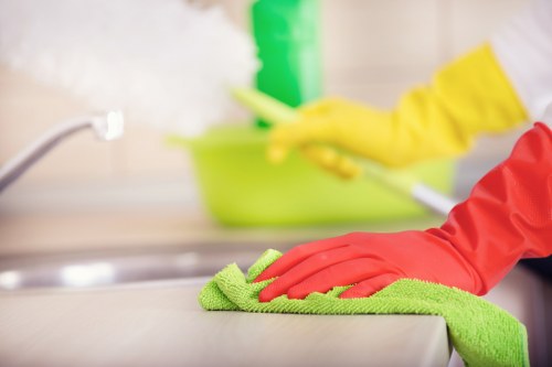 Cleaning tools used for regular cleaning in a home or office